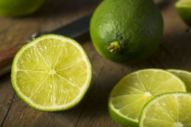 Ham organik yeşil taze Limes