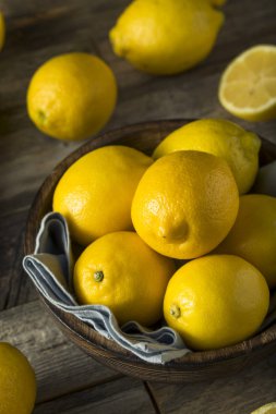 Ham organik sarı limon