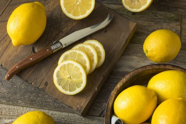 Ham organik sarı limon