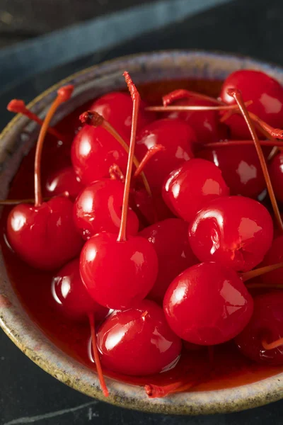 Sweet Red Maraschino Cherries