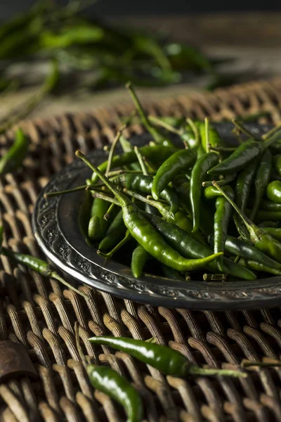 Ham organik yeşil Tay biber