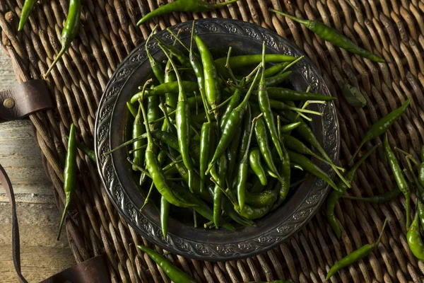 Ham organik yeşil Tay biber