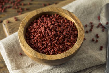 Çiğ kırmızı organik Annatto tohumları