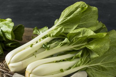 Ham yeşil organik Bok Choy
