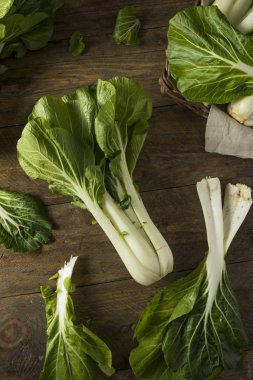 Ham yeşil organik Bok Choy