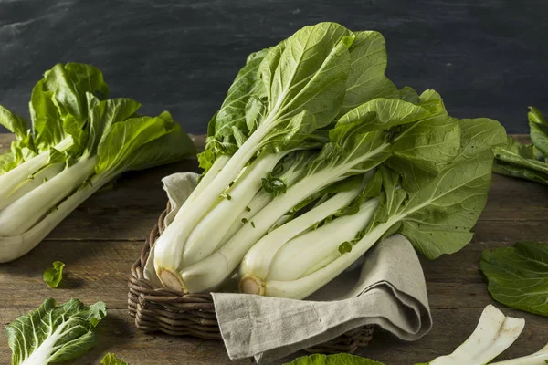 Ham yeşil organik Bok Choy