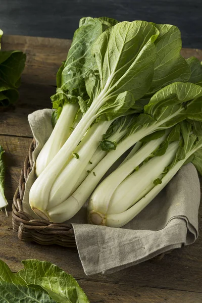 Ham yeşil organik Bok Choy