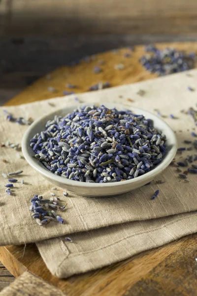 Ham organik kuru mor lavanta baharat