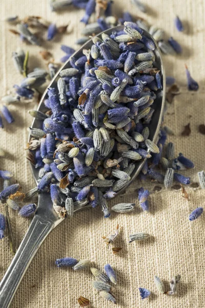 Ham organik kuru mor lavanta baharat