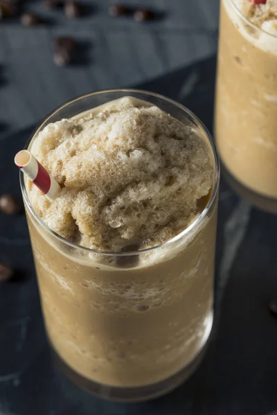 Slushie de café gelado doce congelado — Fotografia de Stock