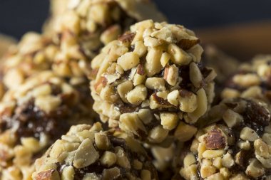 Ham ev yapımı sağlıklı Gluten ücretsiz tarihi ısırıkları