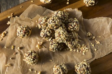 Ham ev yapımı sağlıklı Gluten ücretsiz tarihi ısırıkları