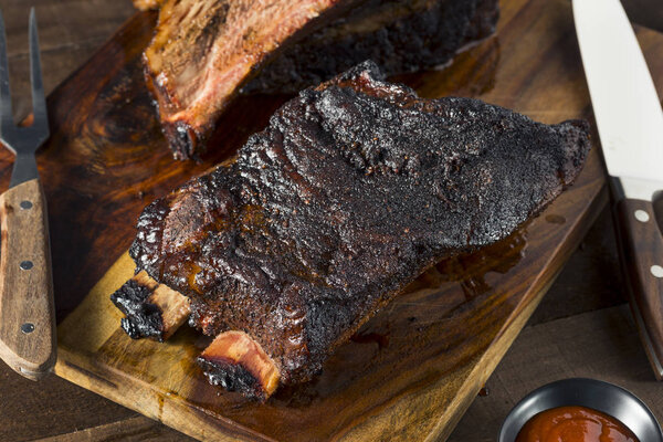 Delicious Smoked Beef Ribs
