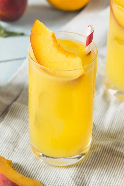 Cocktail Pêche Rafraîchissant et Navel Fuzzy Orange — Photo