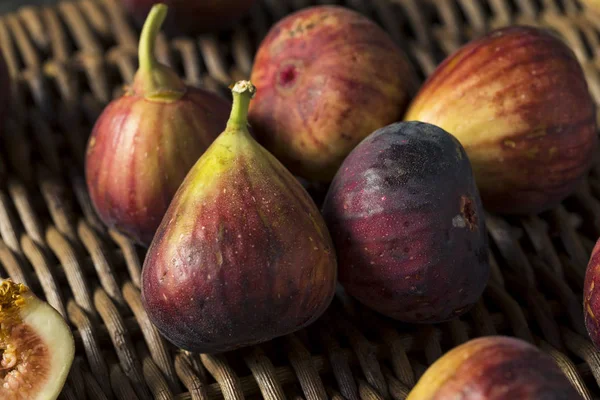 Raw Organic Purple Figs — Stock Photo, Image