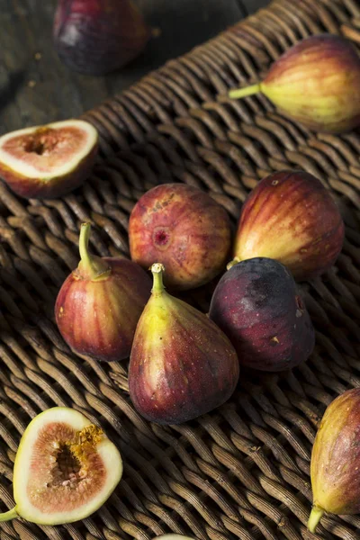 Raw Organic Purple Figs — Stock Photo, Image