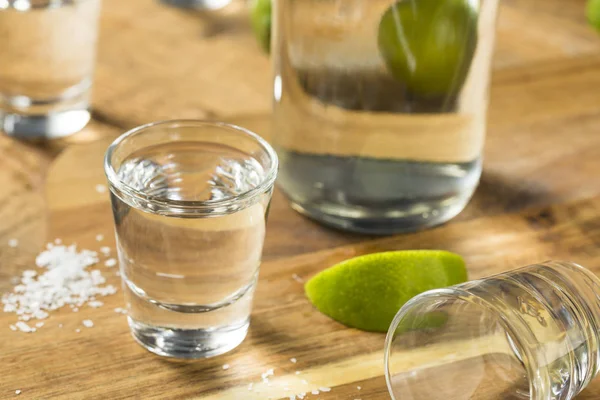 Alcohol Mezcal Tequila Shots — Stock Photo, Image