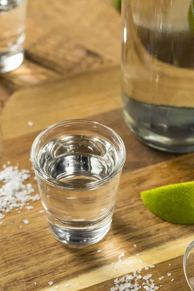 Álcool Mezcal Tequila Shots — Fotografia de Stock