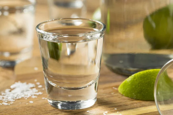 Alcohol Mezcal Tequila Shots — Stock Photo, Image