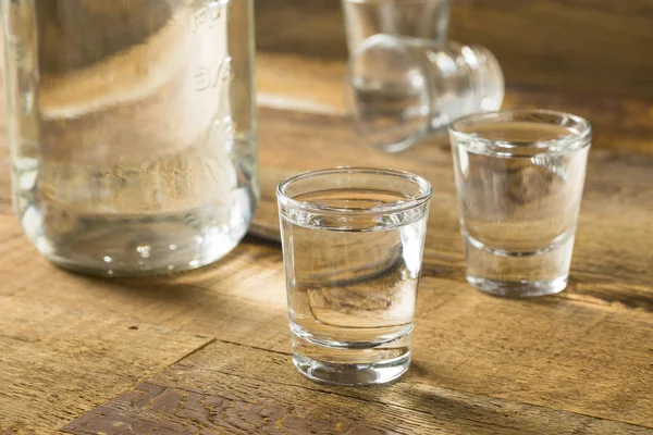 Boozy Alcoholic American Moonshine Shots — Stock Photo, Image