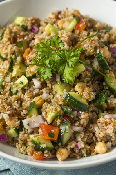 Homemade Bulgar Wheat Salad — Stock Photo, Image