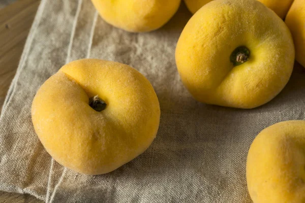 Ham organik sarı Donut Satürn şeftali