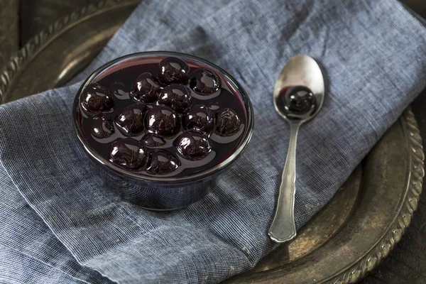 Fantazyjne Maraschino ciemnej wiśni koktajlowych — Zdjęcie stockowe