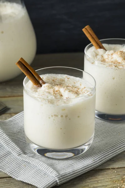 Homemade Frozen Bourbon Milk Punch — Stock Photo, Image