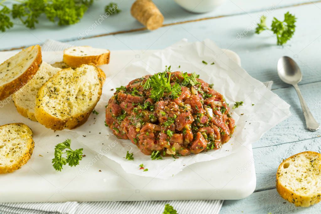 Raw Organic French Beef Tartare