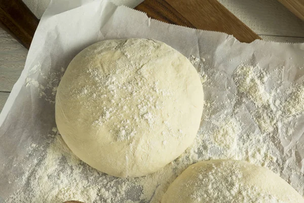 Ham organik beyaz Pizza hamur topu