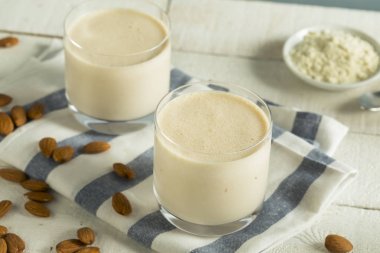 Organik peynir altı suyu vanilya Protein sallamak