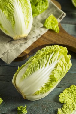 Ham yeşil organik Napa lahana