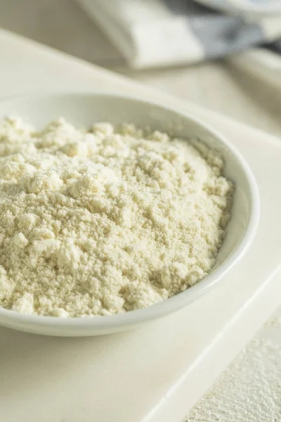 Organik beyaz vanilya Protein tozu — Stok fotoğraf