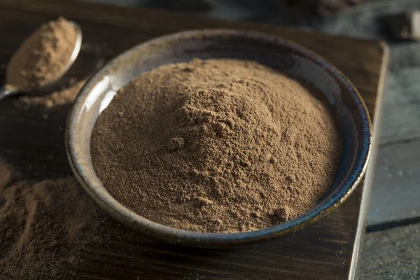 Organic Whey Chocolate Protein Powder — Stock Photo, Image