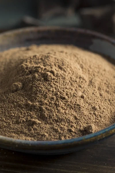 Polvo de proteína de chocolate de suero orgánico — Foto de Stock