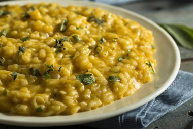 Tatlı ev yapımı kabak Risotto