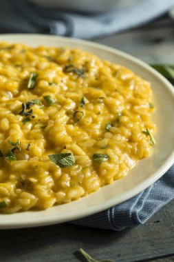 Tatlı ev yapımı kabak Risotto