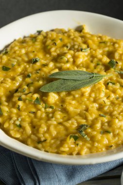 Tatlı ev yapımı kabak Risotto