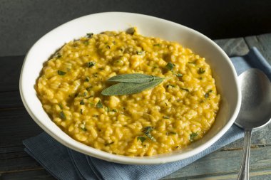 Tatlı ev yapımı kabak Risotto