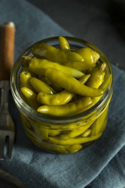 Organik turşu yeşil Spor biber