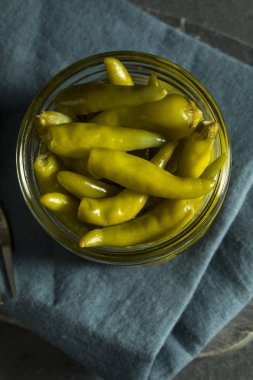 Organik turşu yeşil Spor biber