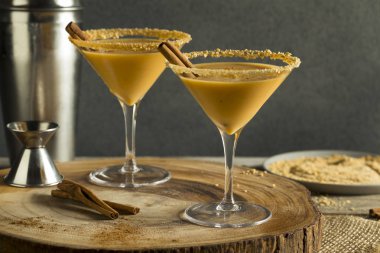Tatlı ev yapımı kabak votka Martini