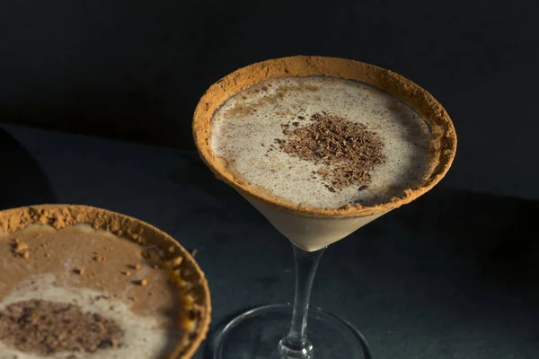 Boozy choklad Dessert Martini — Stockfoto