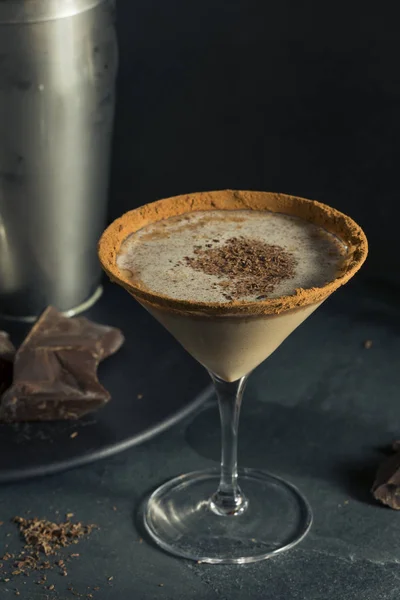 Alkoholische Schokolade Dessert Martini — Stockfoto