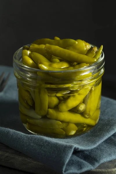 Organik turşu yeşil Spor biber