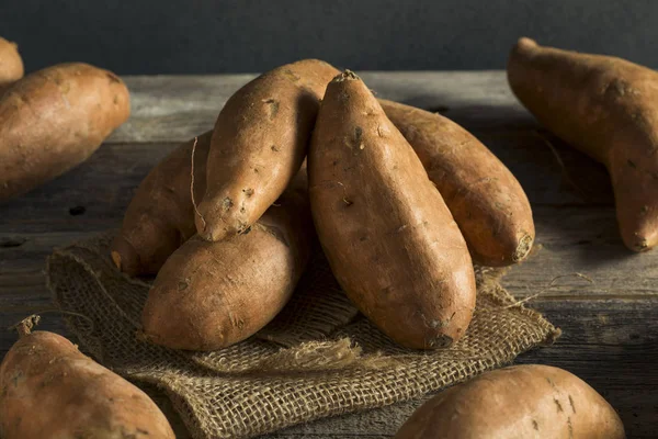 Ham portakal organik tatlı patates patates