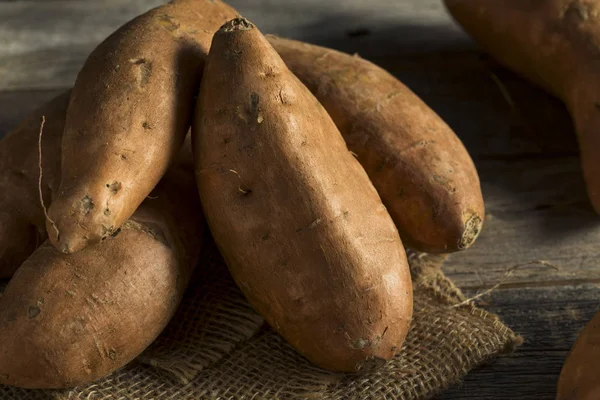 Ham portakal organik tatlı patates patates