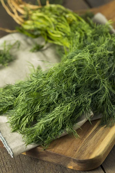 Ham organik yeşil bebek dereotu