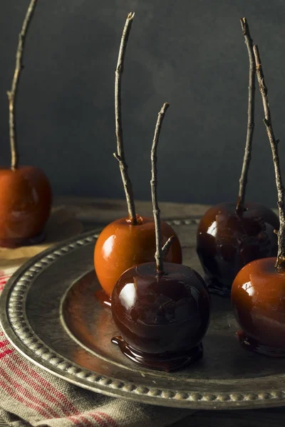 Pommes sucrées gourmandes de fantaisie — Photo