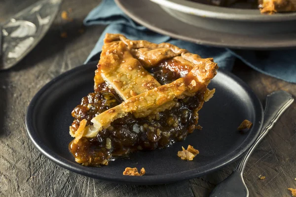 Sweet Homemade Mincemeat Pie — Stock Photo, Image